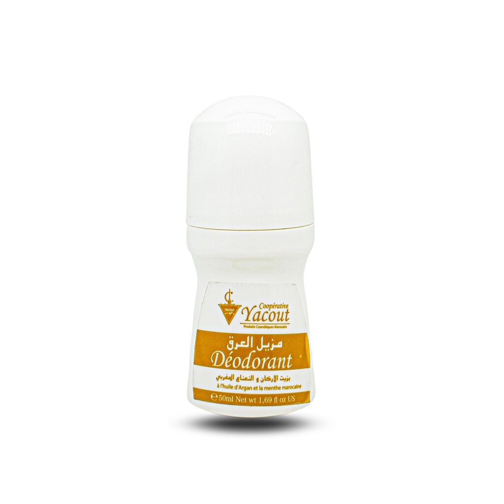 Natural deodorant with argan oil and Moroccan mint
