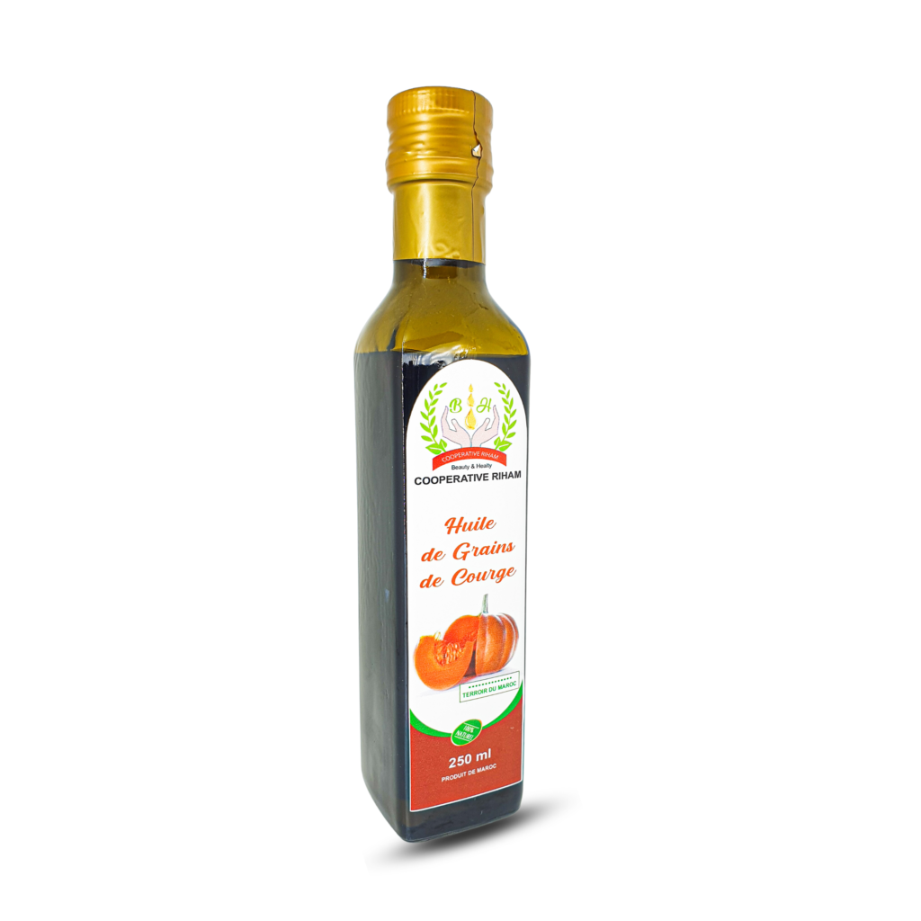 Edible pumpkin seed oil