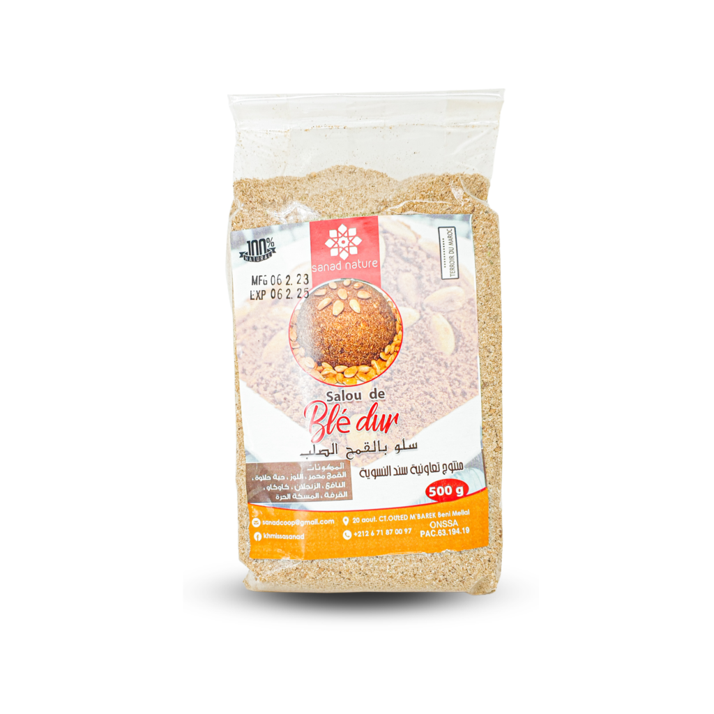 Sellou - Durum wheat sfouf