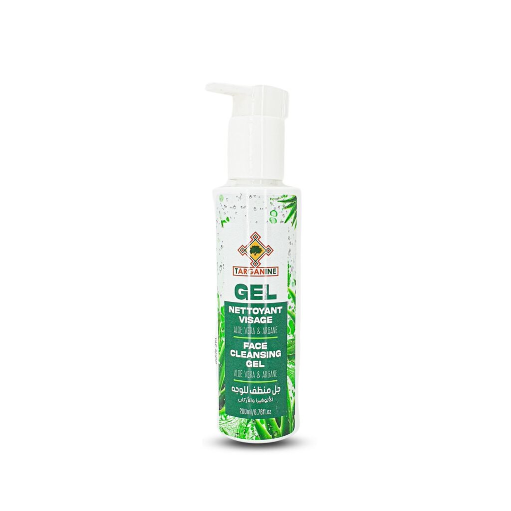 Facial Cleansing Gel: Aloe Vera + Argane