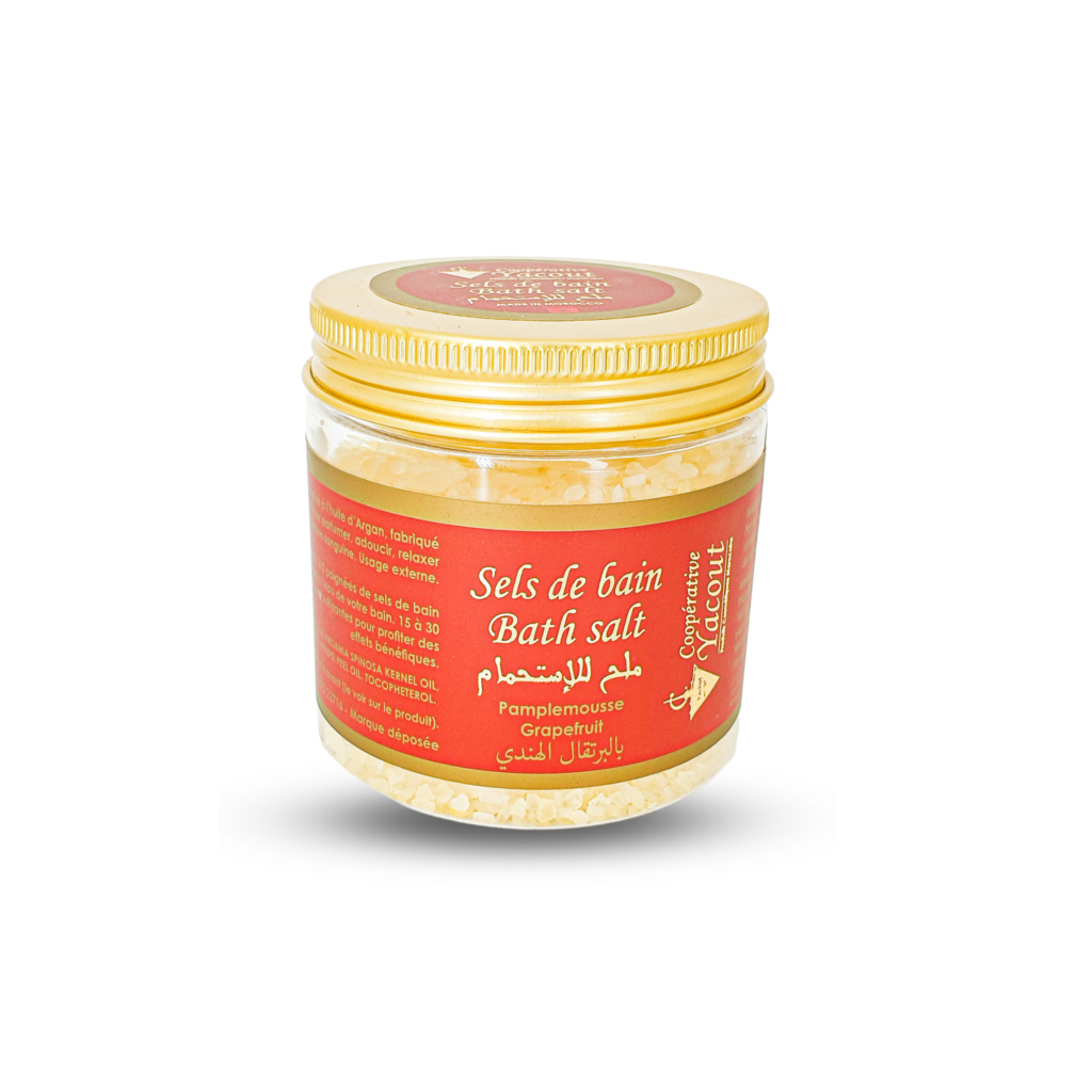 Sel de bain aromatisé