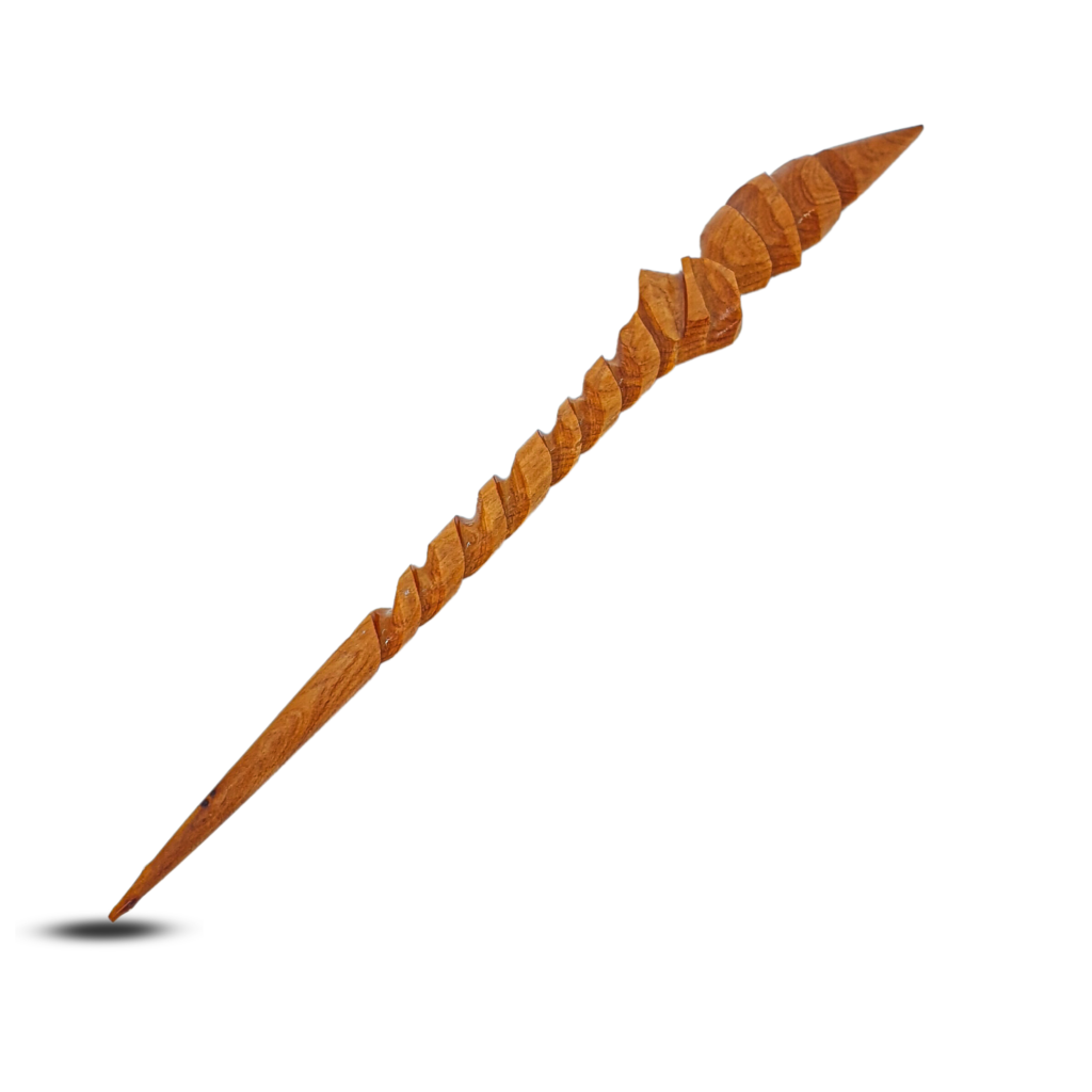 Thuya wooden hair tie - Image 2