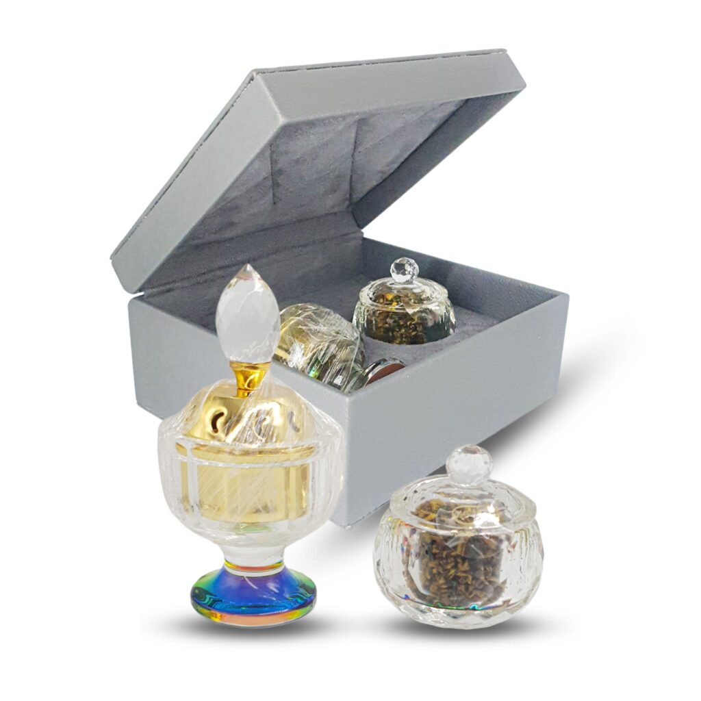 Mini Crystal box: Mbikhra in crystal + Sarghina Royal