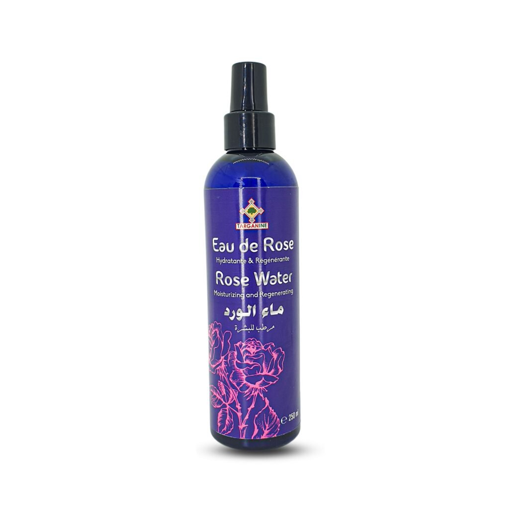 Eau de Rose Rafraîchissante pour le Visage 100% Naturelle