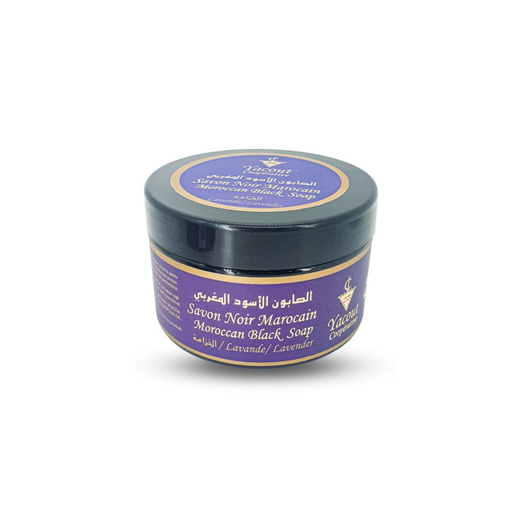 Moroccan Black Soap with Lavender