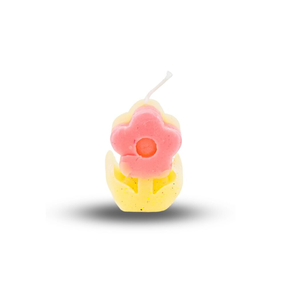 Essential Oil Flower Candle