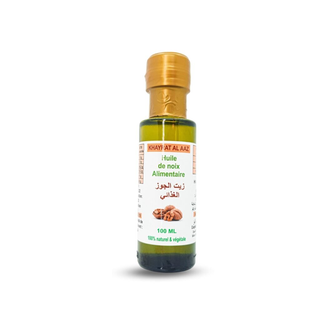 Huile alimentaire de noix