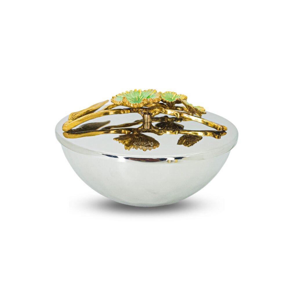 Round Flower Box - Handmade - Image 2
