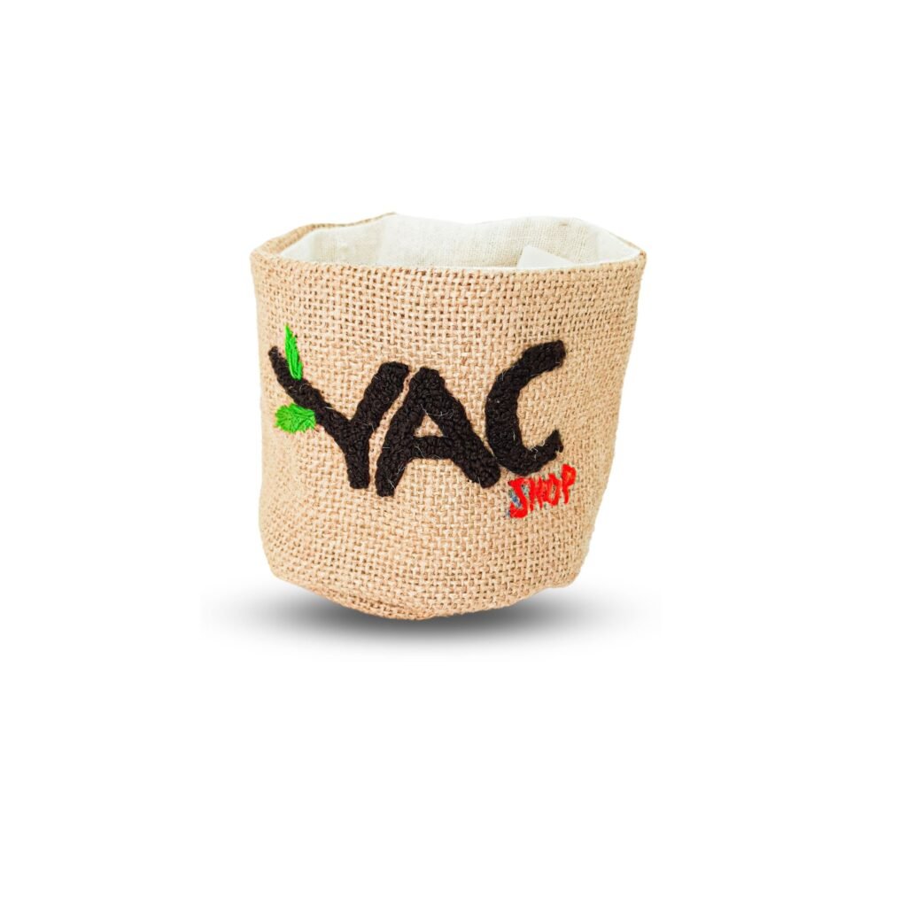 ⁦سلة بشعار YAC: الإكسسوار العصري⁩ - الصورة ⁦4⁩