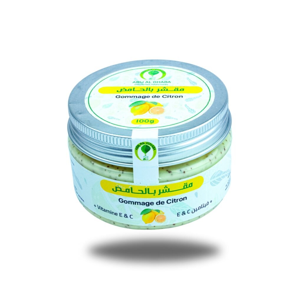 Lemon  Scrub with Vitamins E and C