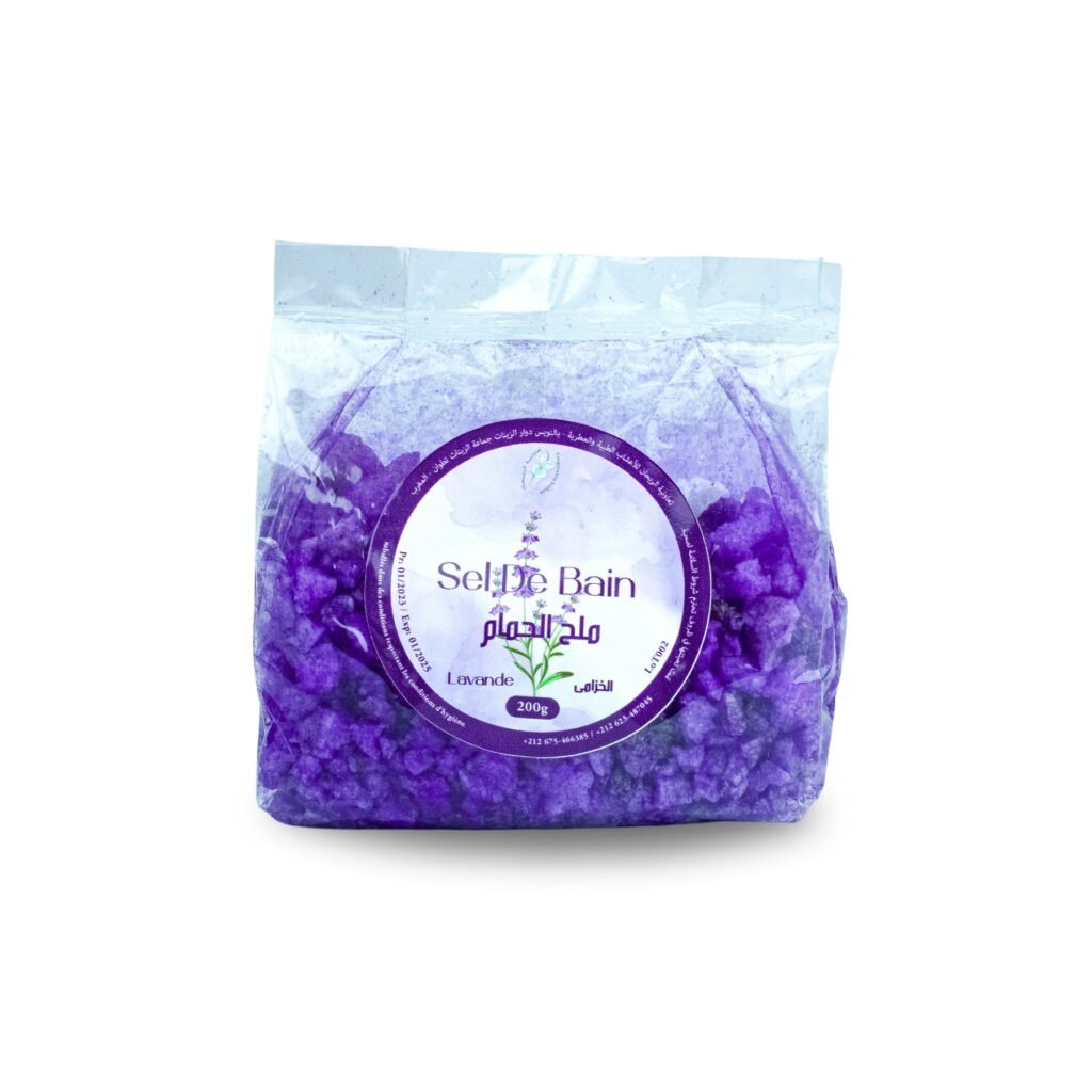 Relaxing Bath Salt with Lavender Essential Oil
