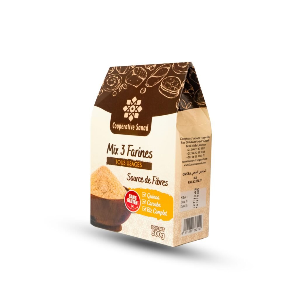 Mix 3 Farines Sans Gluten - Sources de Fibres – Image 2