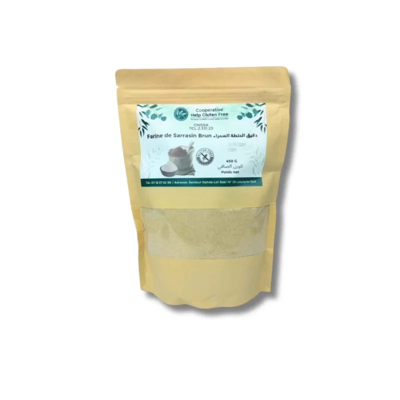 Farine de Sarrasin Brun Sans Gluten