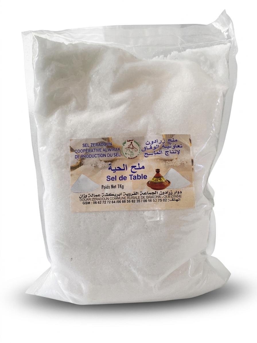 Zeradoun Natural Table Salt